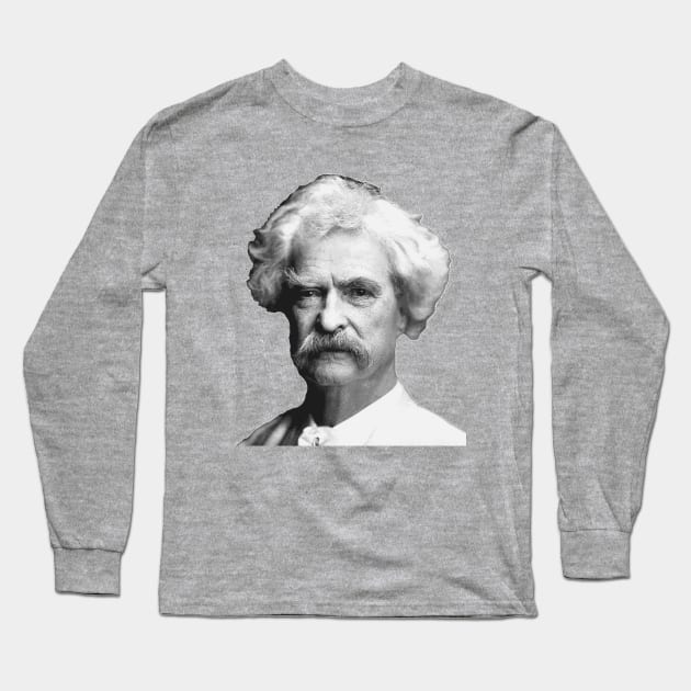 Mark Twain Long Sleeve T-Shirt by Among the Leaves Apparel